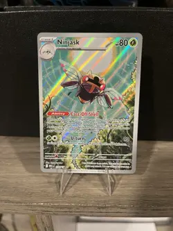 Ninjask - 137/132 Illustration Rare ME01: Mega Evolution Pokemon TCG NM - Image 1