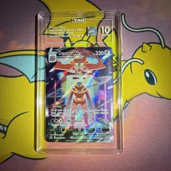 Deoxys VMAX Pokemon SWSH Crown Zenith GG45 Galarian Gallery TAG 10 - Image 1