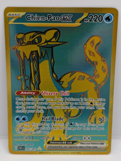 Chien-Pao ex 242/091 Sv: Paldean Fates Holo NM Pokemon - Image 1