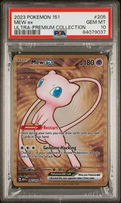 2023 POKEMON 151 ULTRA-PREMIUM COLLECTION #205 MEW EX PSA 10 - Image 1