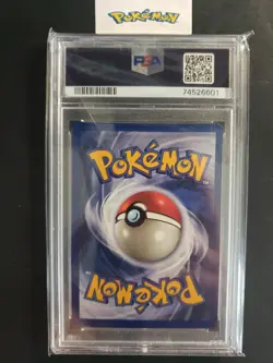 First Edition 1999 Pokemon Fossil 52/62 Omanyte PSA NM-MT 8 - Image 2