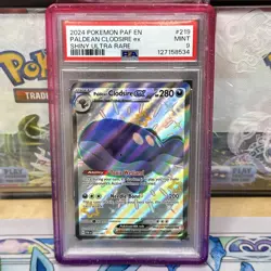 2024 POKEMON PAF EN-PALDEAN FATES SHINY ULTRA RARE PALDEAN CLODSIRE EX PSA 9 - Image 1