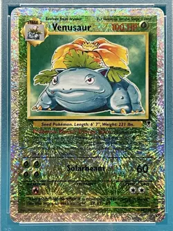 Pokemon Legendary Collection - Venusaur (Reverse Holo) Psa 6 - VERY RARE - Image 3