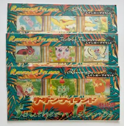 Pokemon Southern Islands 3 Rainbow Sets Sky Fields of Flowers Riverside Unsealed - Image 1