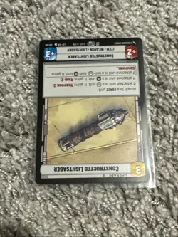 Constructed Lightsaber (261/264) - Star Wars Unlimited LOF - [LEGENDARY] - Image 4