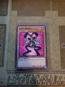 YUGIOH TCG DARK RABBIT DEM6-EN007 COMMON UNLIMITED ED SPEED DUEL NM - Image 1