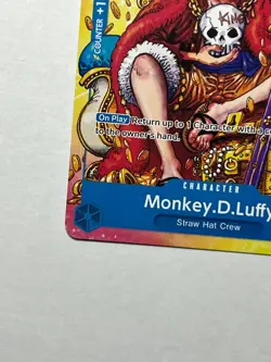Monkey.D.Luffy (2nd Anniversary Stamped Promo) P-043 - One Piece TCG - English - Image 4