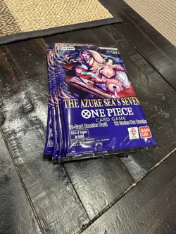 OP14-EB04 The Azure Sea’s Sea One Piece TCG English Booster Packs - Image 1