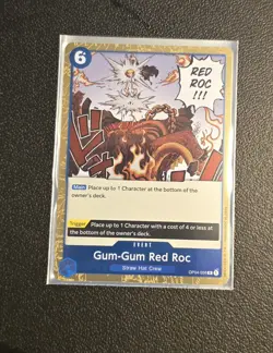 Gum-Gum Red Roc R OP04-056 One Piece TCG - Image 1