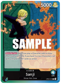 Sanji OP02-026 L Paramount War One Piece English - Image 1