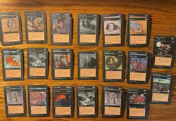 MTG: ‘95 Homelands 190 Card Lot, Varying Artwork, Artifacts, Lands, All Colors - Image 2