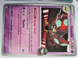 4 Pokemon TCG Team Rocket Cards All 2025 Orbeetle, Offing, Nidoran & Nidorino - Image 4