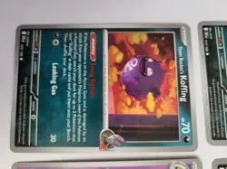 4 Pokemon TCG Team Rocket Cards All 2025 Orbeetle, Offing, Nidoran & Nidorino - Image 5