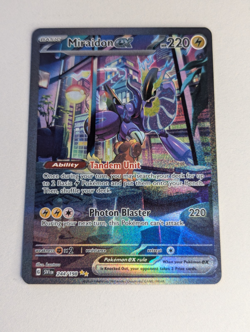 Miraidon EX 244/198 Scarlet & Violet Illustration Rare Pokemon Card NM - Image 1
