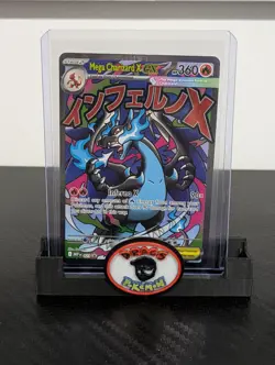 Pokemon Card 2025 MEGA CHARIZARD X EX MEP 023 Black Star Promo Mega Evolutions - Image 1