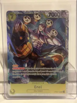 OP05-100 SR Enel One Piece TCG English Card - Image 1