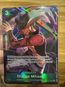 One Piece Promotion Cards #ST12-003 Dracule Mihawk (Illustration Box Vol.4) - Image 1