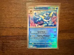 Vaporeon - 022/131 - Pokeball Holo - Prismatic Evolution - Pokemon Card - NM/M - Image 1