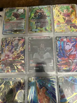 Dragon Ball Super TCG Folder Lot Sr SPR Scr 150+ Cards Rare Holo Foil - Image 4