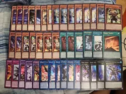 Yugioh 43 Card Fiendsmith Millennium Orcust Deck Core Sengenjin Girsu Lacrima - Image 1
