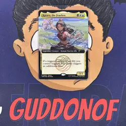 Magic The Gathering X Avatar Katara The Fearless FOIL Promo Card SDCC 2025 - Image 1