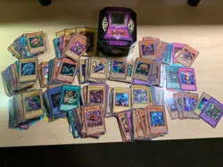DEFECTIVE Vintage YuGiOh Card Lot 250 Cards Duelist ID Holos Early Era B G3D - Image 1