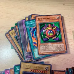 DEFECTIVE Vintage YuGiOh Card Lot 250 Cards Duelist ID Holos Early Era B G3D - Image 3