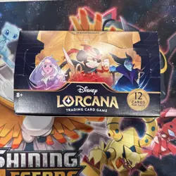 Ravensburger Disney Lorcana THE FIRST CHAPTER EMPTY BOOSTER BOX CM1 PRINT RUN!!! - Image 1