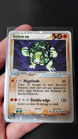 Golem EX 91/97 - Near Mint - EX Dragon - Rare Vintage Holo Pokemon Card - Image 1