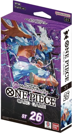One Piece Card Game ST26 PURPLE/BLACK Monkey.D.Luffy Starter Deck x1 (ST-26) - Image 1