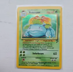 Venusaur 18/130 Holo Rare - Base Set 2 - Pokemon Card - WOTC Vintage - LP - Image 1