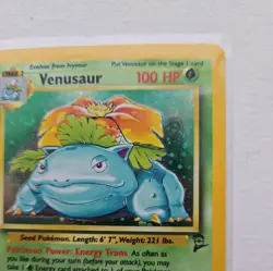 Venusaur 18/130 Holo Rare - Base Set 2 - Pokemon Card - WOTC Vintage - LP - Image 3