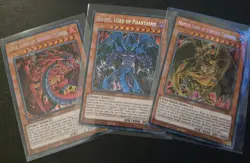Raviel Hamon Uria Lord God Cards Speed Duel Secret Rare Yugioh - Image 1