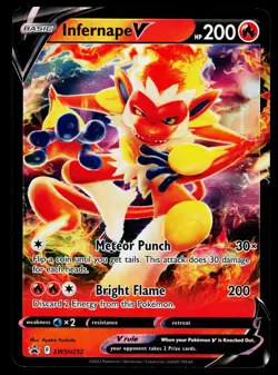 Infernape V #SWSH252 Pokemon SWSH: Sword & Shield Promo Cards - Image 1