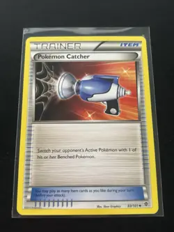 Pokemon Catcher 83/101 - NM BW Plasma Blast - Pokemon 2013 TCG Card - Image 1