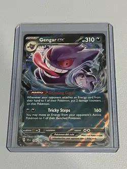 Pokemon Lot of 3 Temporal Forces Gengar & Gastly Cards Full Art Illustration - Image 2