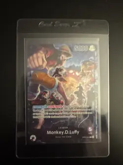Monkey D Luffy PSA Magazine One Piece Promo Card OP05-060 English NM (Sealed) - Image 1