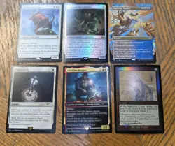 Mtg Lot Foil Borderless Cards - Image 1