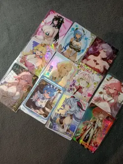 assorted bundle 11 cards goddess story waifu anime card - Image 1