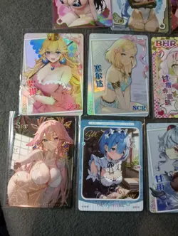 assorted bundle 11 cards goddess story waifu anime card - Image 3