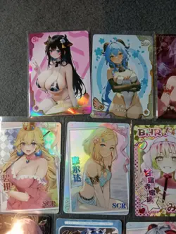assorted bundle 11 cards goddess story waifu anime card - Image 4