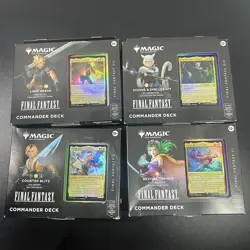 VIP MTG Listing for LUKE Commander decks and booster boxes. - Image 1