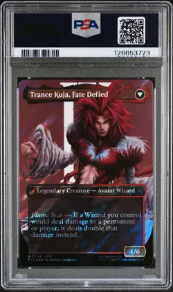 2025 MTG FINAL FANTASY KUJA, GENOME SORCERER/TRANCE KUJA, FATE DEFIED PSA 10 - Image 2