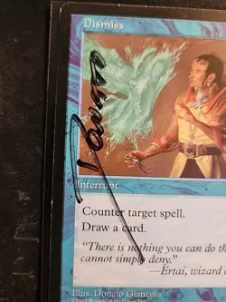 Dismiss - Tempest - Signed by Donato Giancola - Blue Interrupt - Image 2