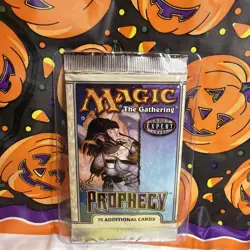 Magic The Gathering Prophecy Sealed Booster Pack English Version - Image 1