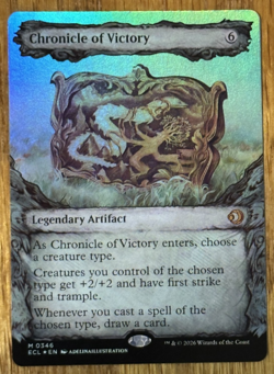MTG: Lorwyn Eclipsed, Chronicle of Victory - Foil Showcase - Image 1