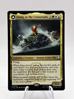 Avatar R Aang, at the Crossroads 0203 Avatar: The Last Airbender TLA MTG NM - Image 1