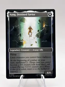 Avatar R Aang, at the Crossroads 0203 Avatar: The Last Airbender TLA MTG NM - Image 2