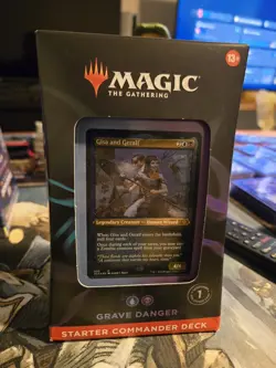 Magic: The Gathering Starter Commander Deck Grave Danger, Blue-Black, Sealed - Image 1