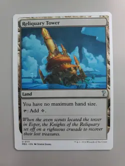 MTG Reliquary Tower Mystery Booster 2 White Border Uncommon - Image 1
